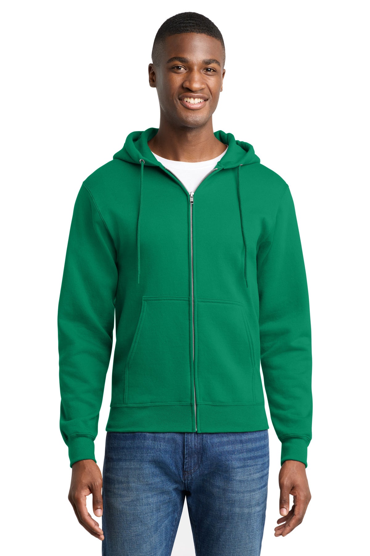 Port & Co ™  Core Fleece Full-Zip Hooded Sweatshirt. PC78ZH