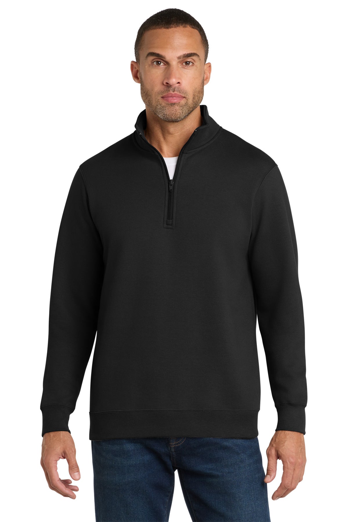 Port & Co ™  Fan Favorite Fleece 1/4-Zip Pullover Sweatshirt. PC850Q