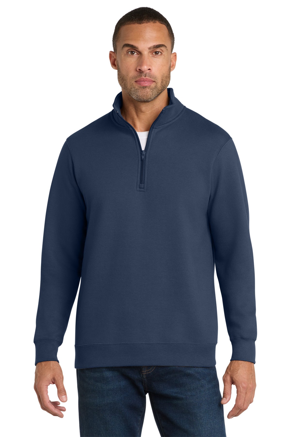 Port & Co ™  Fan Favorite Fleece 1/4-Zip Pullover Sweatshirt. PC850Q