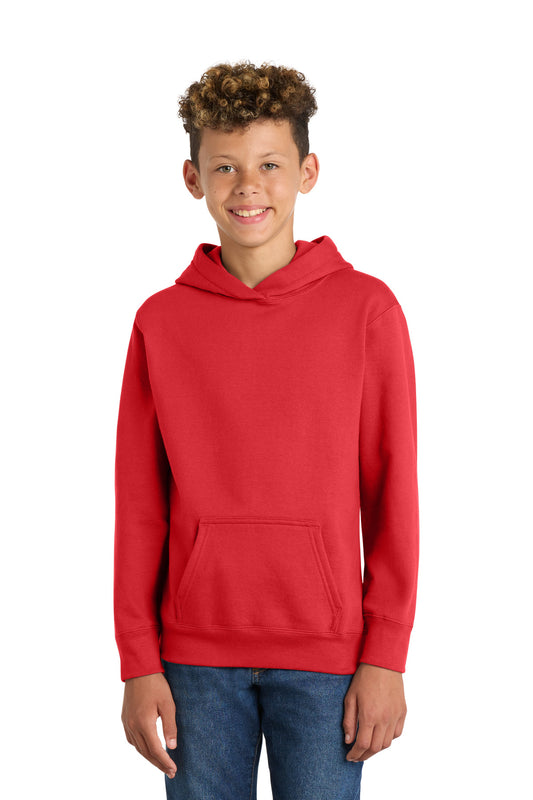 Port & Co ™  Youth Fan Favorite Fleece Pullover Hooded Sweatshirt. PC850YH