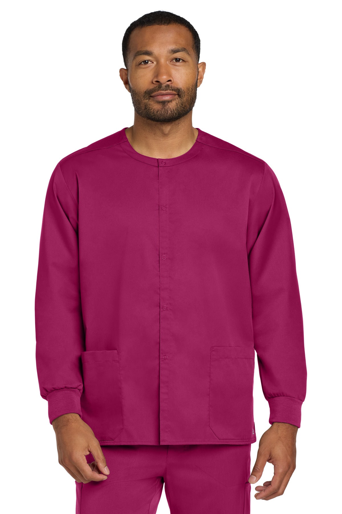 Wink ®  Unisex WorkFlex Snap-Front Scrub Jacket WW3080