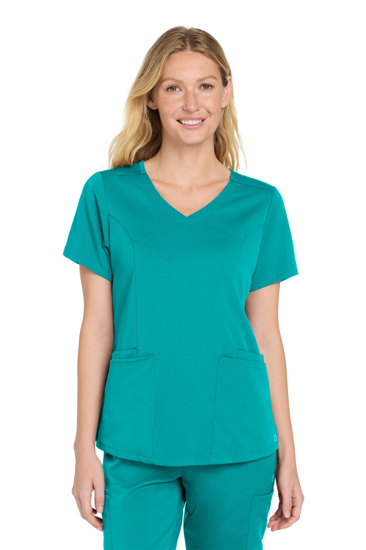Wink ®  Women's Premiere Flex ™  Mock Wrap Top WW4268