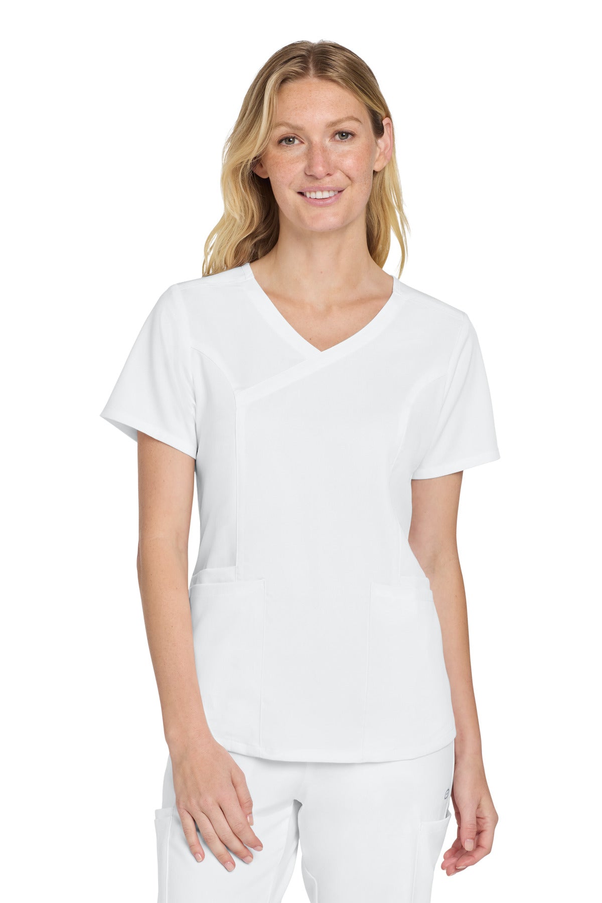 Wink ®  Women's Premiere Flex ™  Mock Wrap Top WW4268