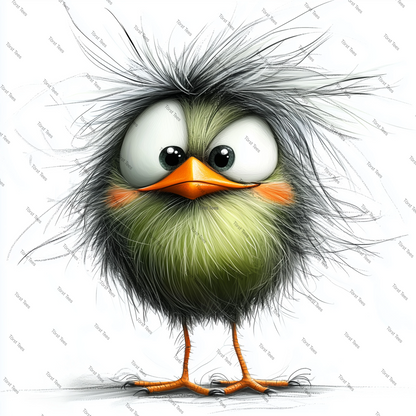 Watermarked - Cartoon Birds 86